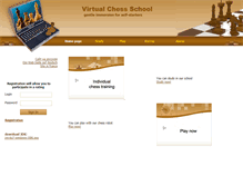 Tablet Screenshot of chess.ulstu.ru